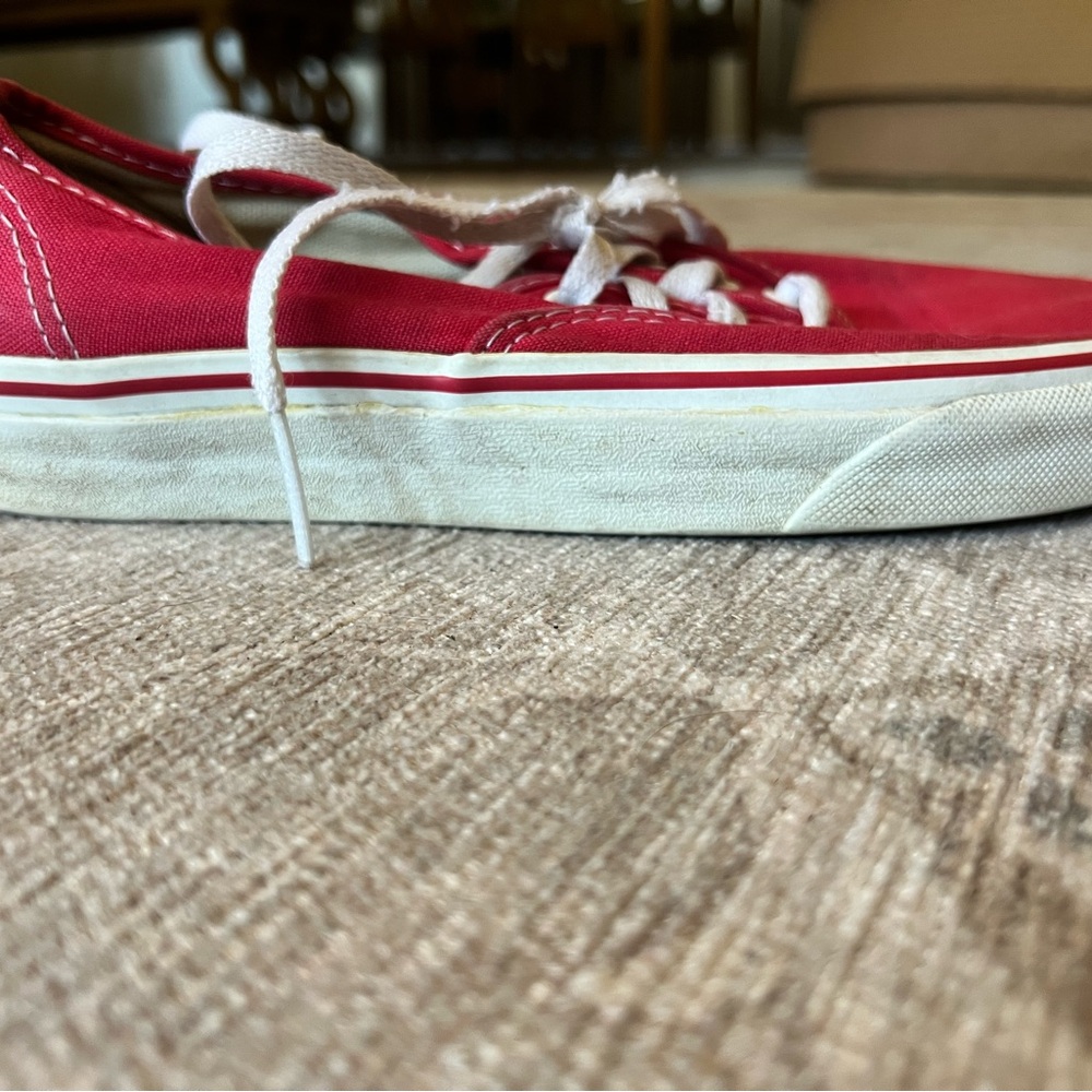 Red Vans - Picture 2 of 7